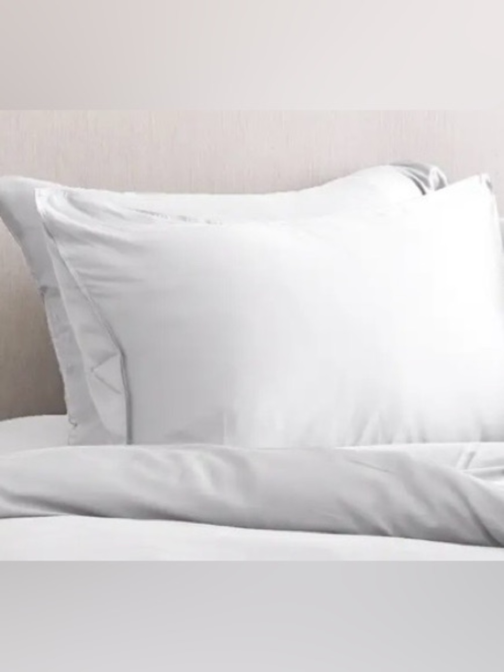 Quince Bamboo Pillowcase Set, Standard (White) - Picture 2 of 3